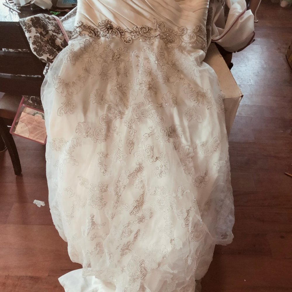 Wedding Dress & shoes